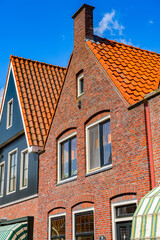 It's Typical house in Volendam, North Holland, Netherlands