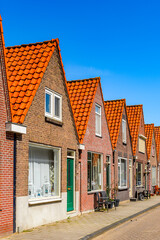 It's Typical house in Volendam, North Holland, Netherlands