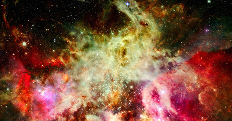 Outer space. Elements of this image furnished by NASA