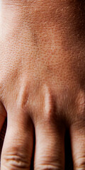 Fototapeta premium young man's hands close up