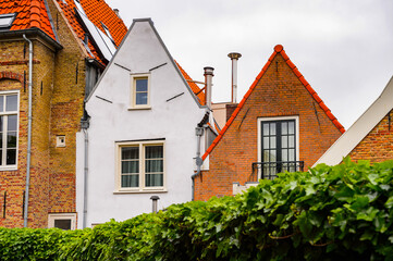 It's Typical house in Haarlem, Netherlands