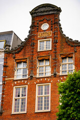 Fototapeta na wymiar It's Historic center of Haarlem, Netherlands