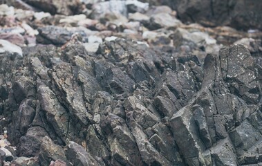 rock in the mountains