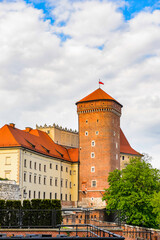 It's Tower of the Wawel Royal Castle in Krakow, Poland