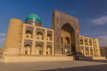 Mir-i-Arab Madrasa in Bukhara, Uzbekistan