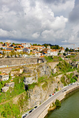 Fototapeta na wymiar Panorama of Porto, Portugal