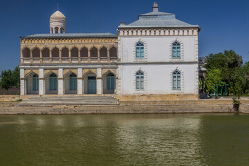 Emir's summer Palace of Moon-like Stars (Sitorai-Mokhi-Khosa) near Bukhara, Uzbekistan