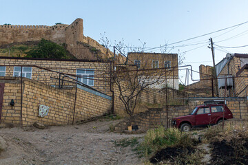 Fortress and the old town of Derbent in the Republic of Dagestan, Russia