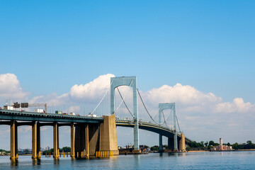 A view of the Throgs Neck Bridge