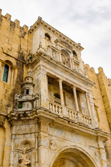 Beautiful architecture of the Historic center of Coimbra, Portugal. World Heritage site by UNESCO...
