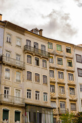 Fototapeta na wymiar Architecture of the Historic center of Coimbra, Portugal. World Heritage site by UNESCO since 2013