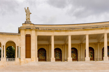 Sanctuary of Fatima, Portugal. Important destinations for the Catholic pilgrims and tourists
