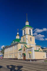 Fototapeta na wymiar Nativity Church in Perm, Russia