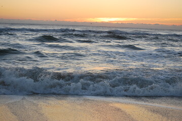 sunrise over the sea