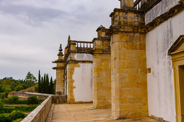 Convent of Christ in Tomar,Portugal.  UNESCO World Heritage Site