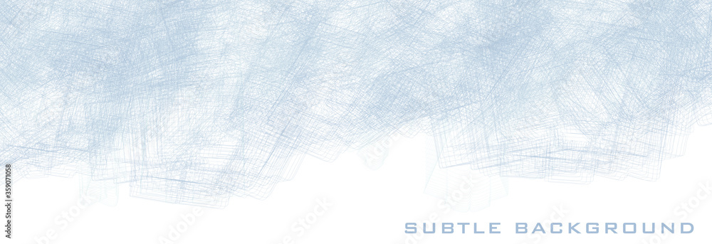 Poster Subtle geometric background by thin gray lines. Vvector pattern
