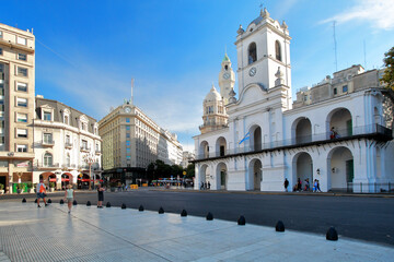 Streets of Buenos Aires City