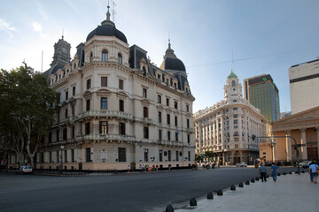 Fototapeta na wymiar Streets of Buenos Aires City