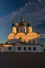 St. Sophia-Assumption Cathedral (Sofiysko-Uspenskiy Kafedralnyy Sobor) in the complex of Tobolsk Kremlin, Russia