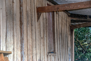 Side of an old house