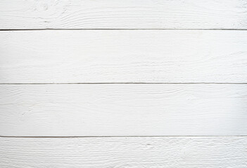 Old white painted wooden boards