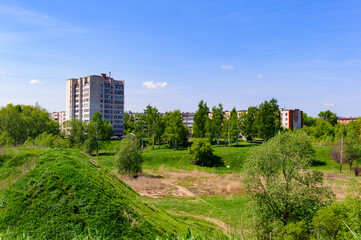 It's Field where the battles of World War II took place (Velikie Luki), Russia - obrazy, fototapety, plakaty