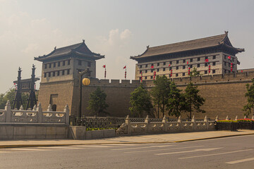 South Gate of the City walls of Xi'an, China