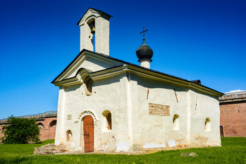 It's Small church in Novgorod, Historic Monuments of Novgorod and Surroundings, UNESCO World Heritage Site, Novgorod, Russia