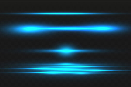 Blue outlet laser lights