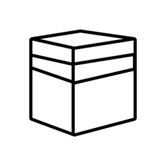 islam mecca line style icon