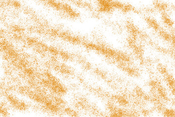 Pattern in white with speckled orange