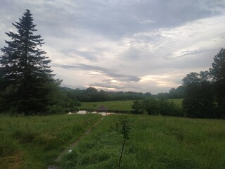 landscape in the mountains