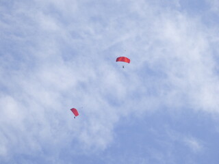 Baptême de parachutisme