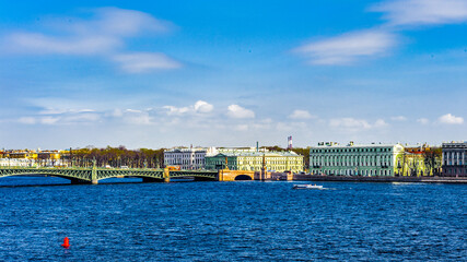 River Neva in Saint Petersburg