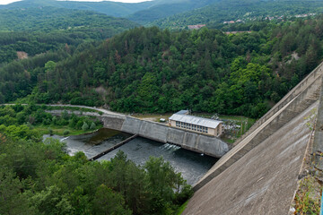 Topolnitsa Reservoir at Sredna Gora Mountain, Bulgaria