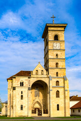 Fototapeta premium Catholic church, Alba Iulia Fortrss complex in Alba County, Transylvania, Romania