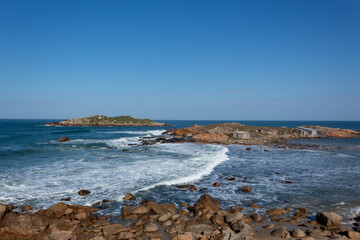 Praia de Ypu&atilde;, Laguna, SC, Brasil.