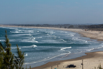Praia de Ypu&atilde;, Laguna, SC, Brasil.