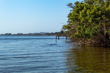 Praia de Ypu&atilde;, Laguna, SC, Brasil.