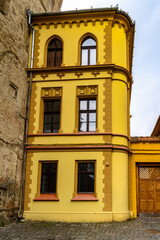 Architecture of the historic centre of Sighisoara, Romania. UNESCO World Heritage