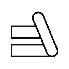 geometric and abstract lines line style icon vector design