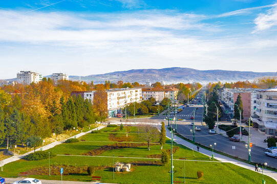 It's Panorama of Onesti, Bacau County, Romania