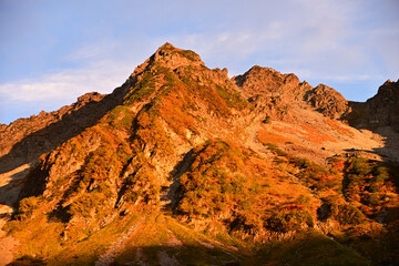 北アルプス涸沢カール（9月下旬）