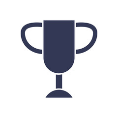 trophy flat style icon vector design