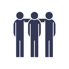 Avatars men flat style icon vector design