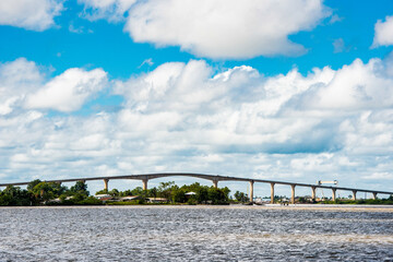 Bridge in Paramaribo, Suriname