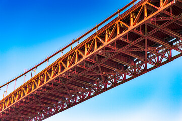 Naklejka premium It's Golden Gate Bridge, San Francisco, California, United States of America