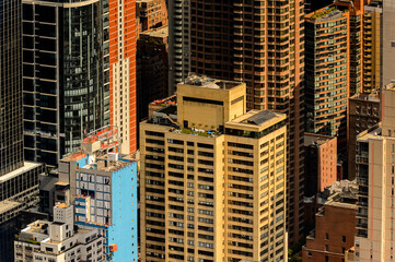 Rooftops of the buildings of Manhattan, New York, NY, United States of Americs