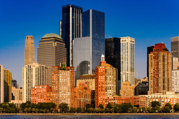 Fototapeta na wymiar Manhattan Downtown, New York, NY, United States of Americs