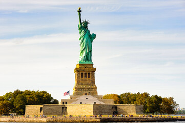Fototapeta premium It's Statue of Liberty, New York city, United States of America